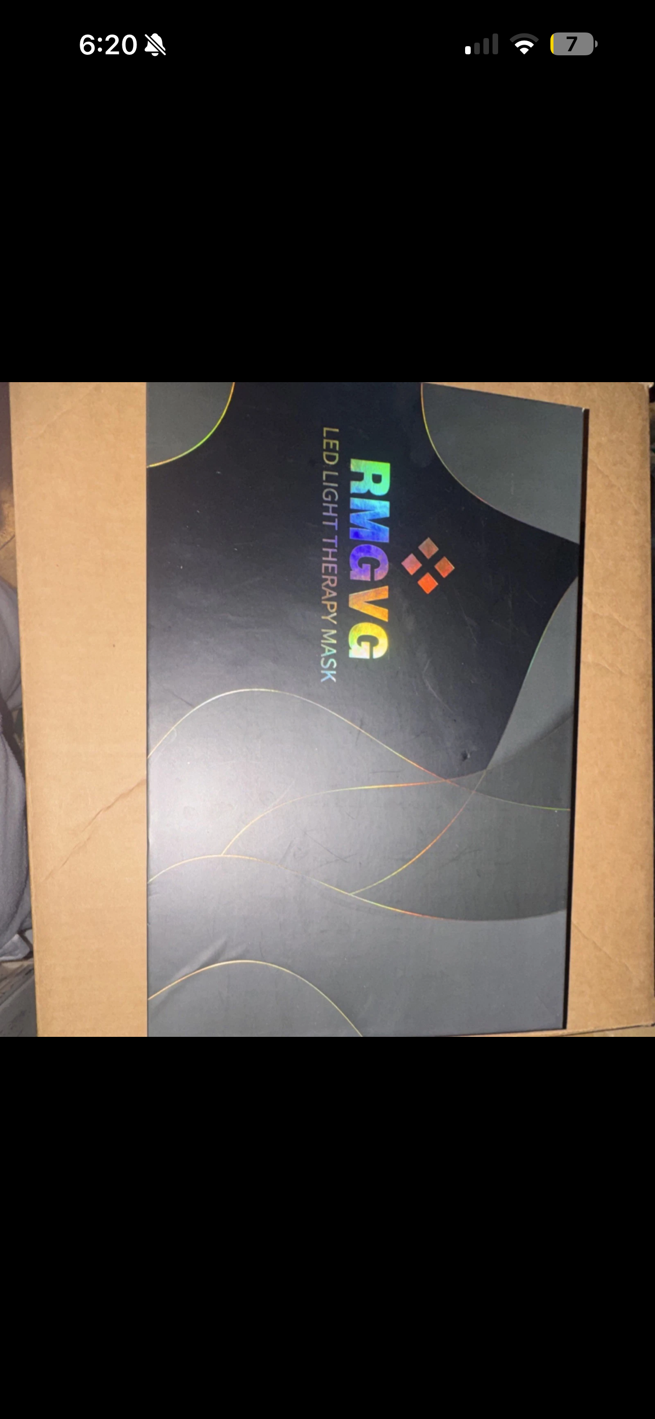 LED light therapy mask