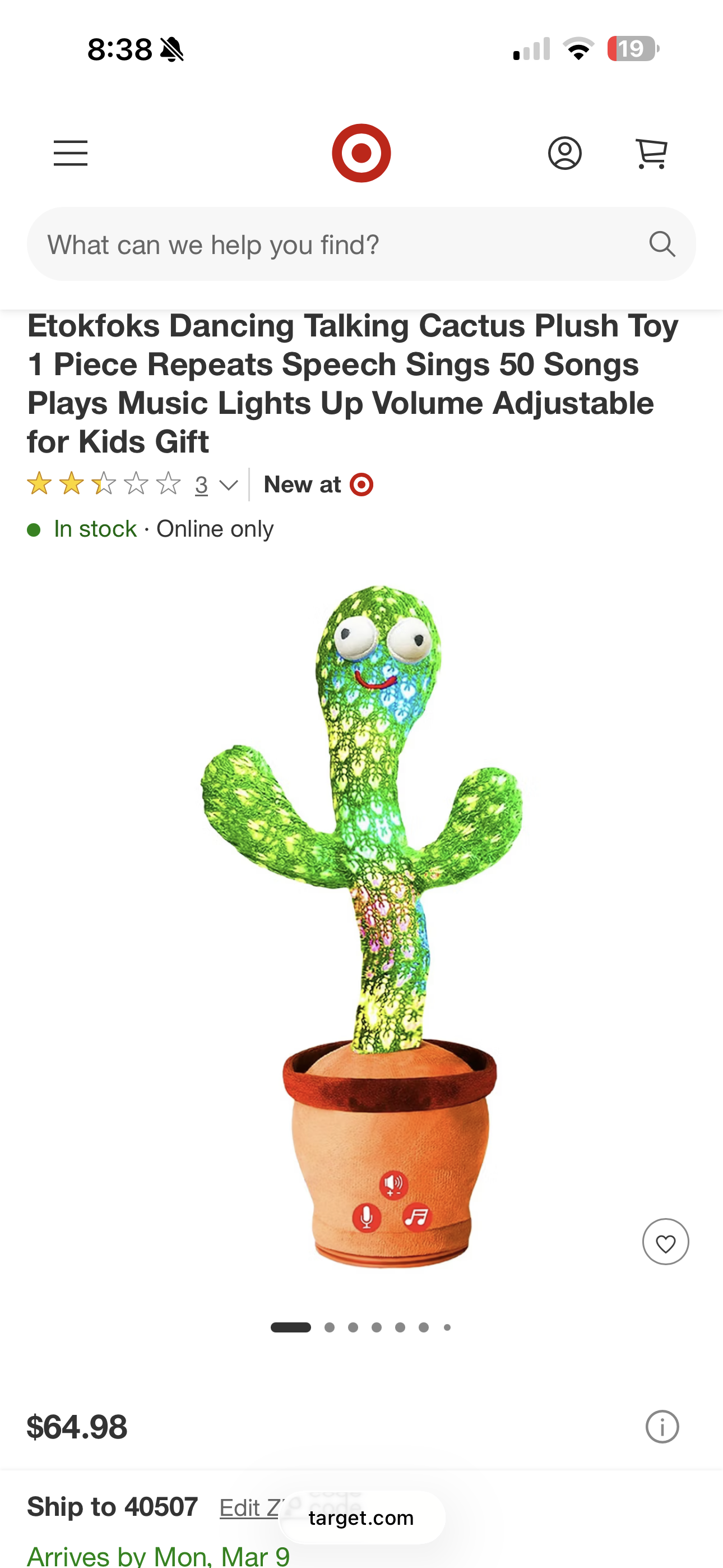 Talking cactus