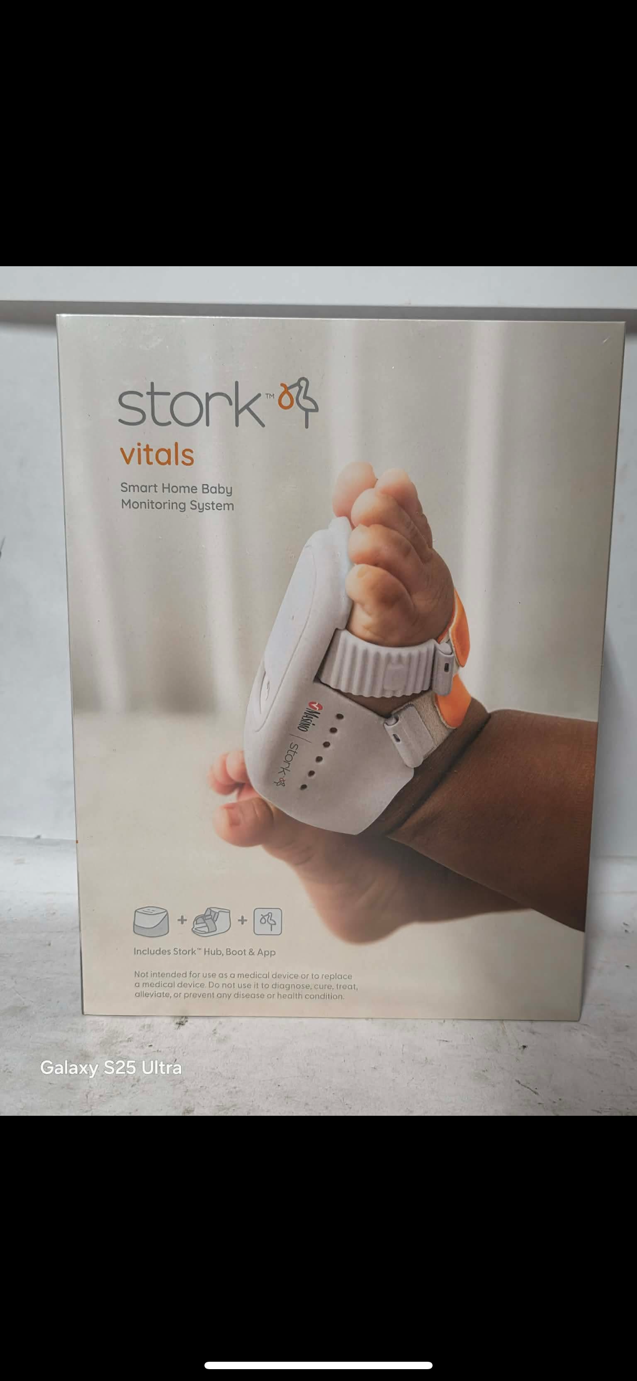 Stork Vitals+ Smart Home Baby Monitoring System Health & Safety Monitor